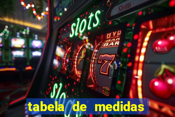 tabela de medidas reserva mini
